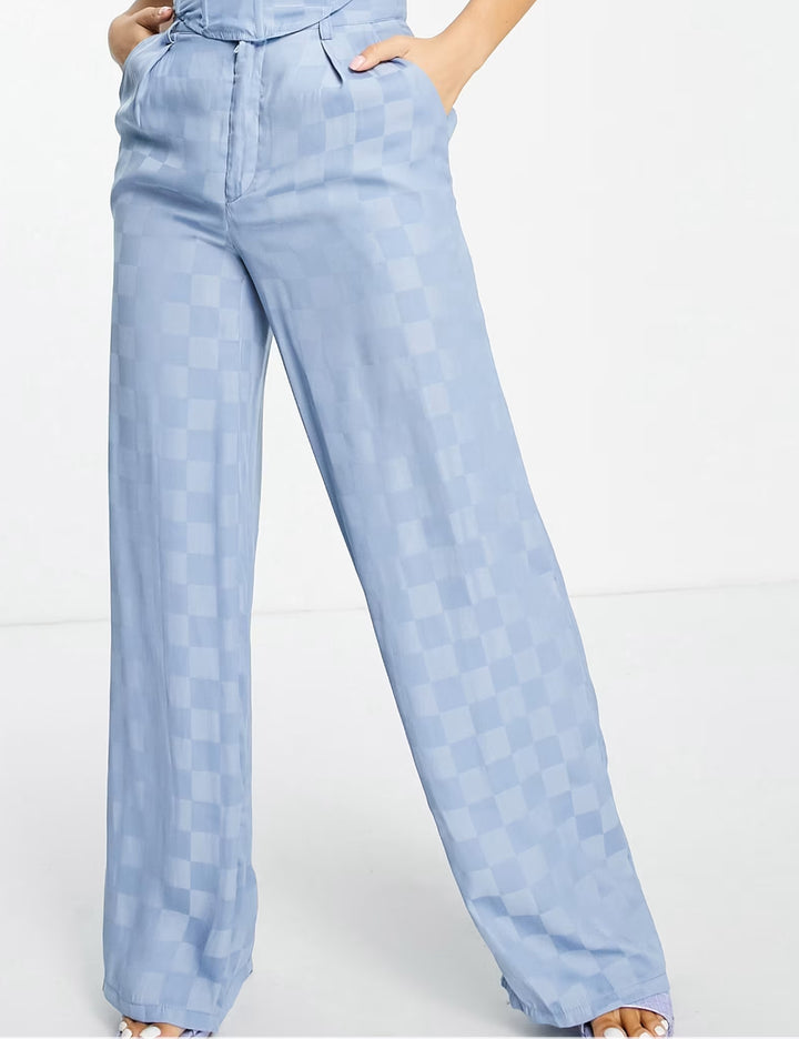 Pantaloni Missguided, albastru