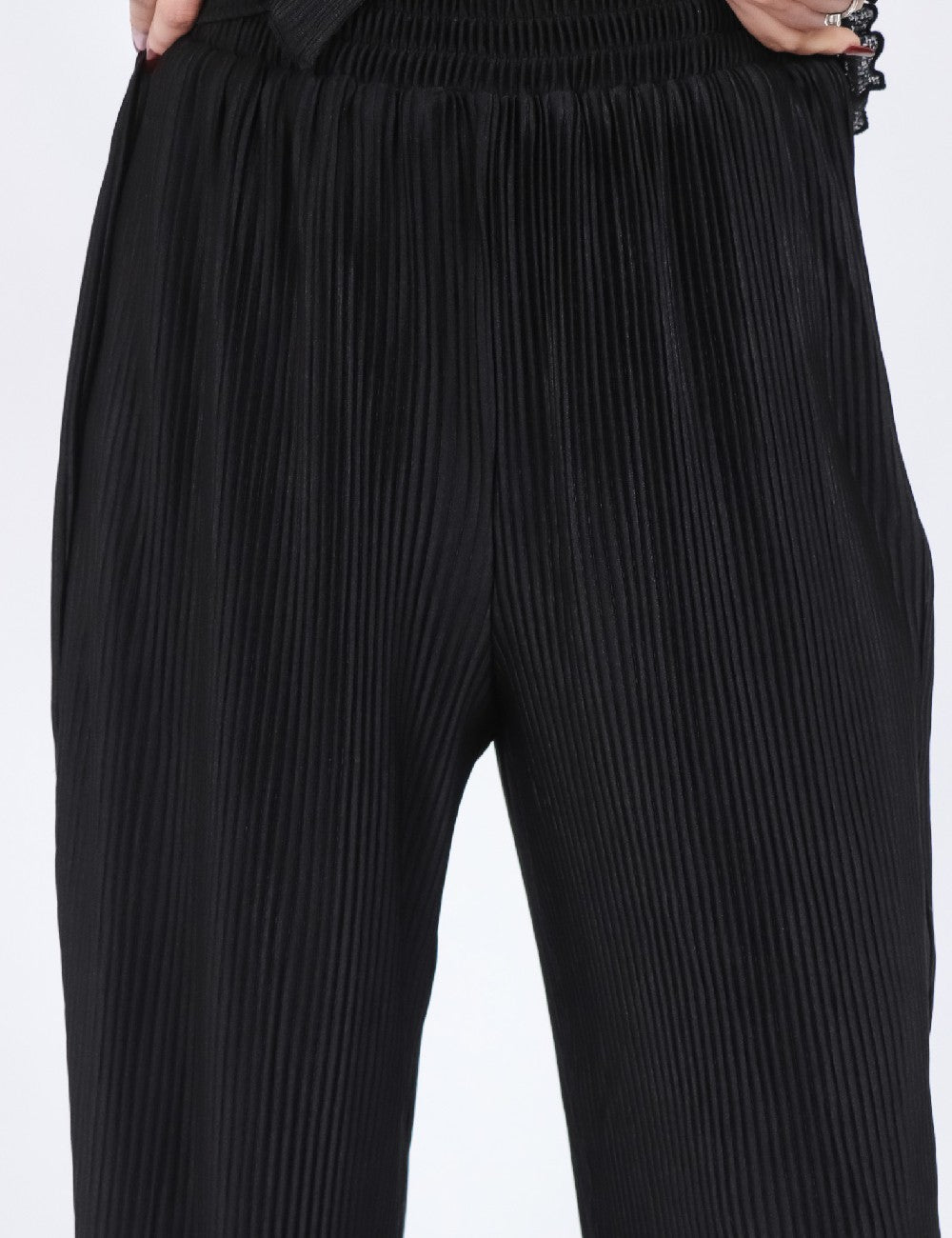 Pantaloni PIECES, negru