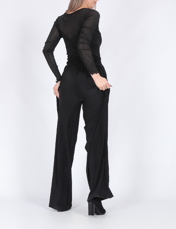 Pantaloni PIECES, negru