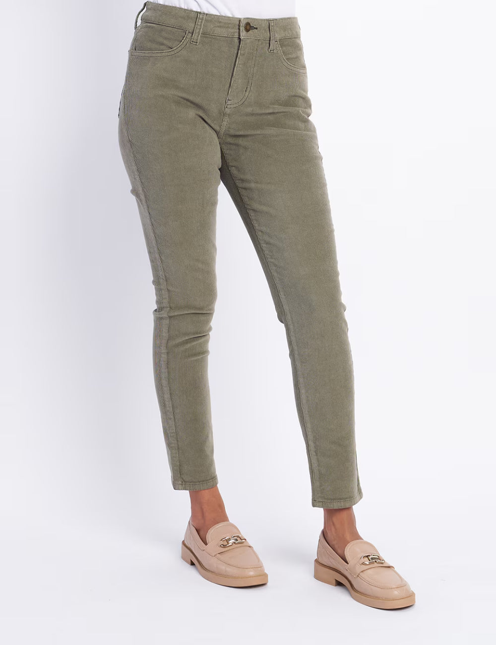 Lee Cooper csíkos nadrág, zöld
