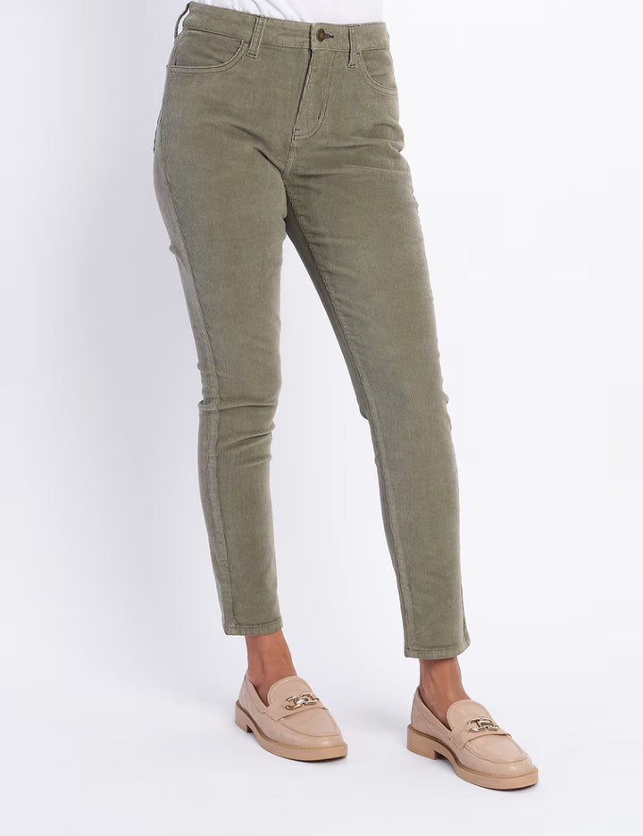 Lee Cooper csíkos nadrág, zöld