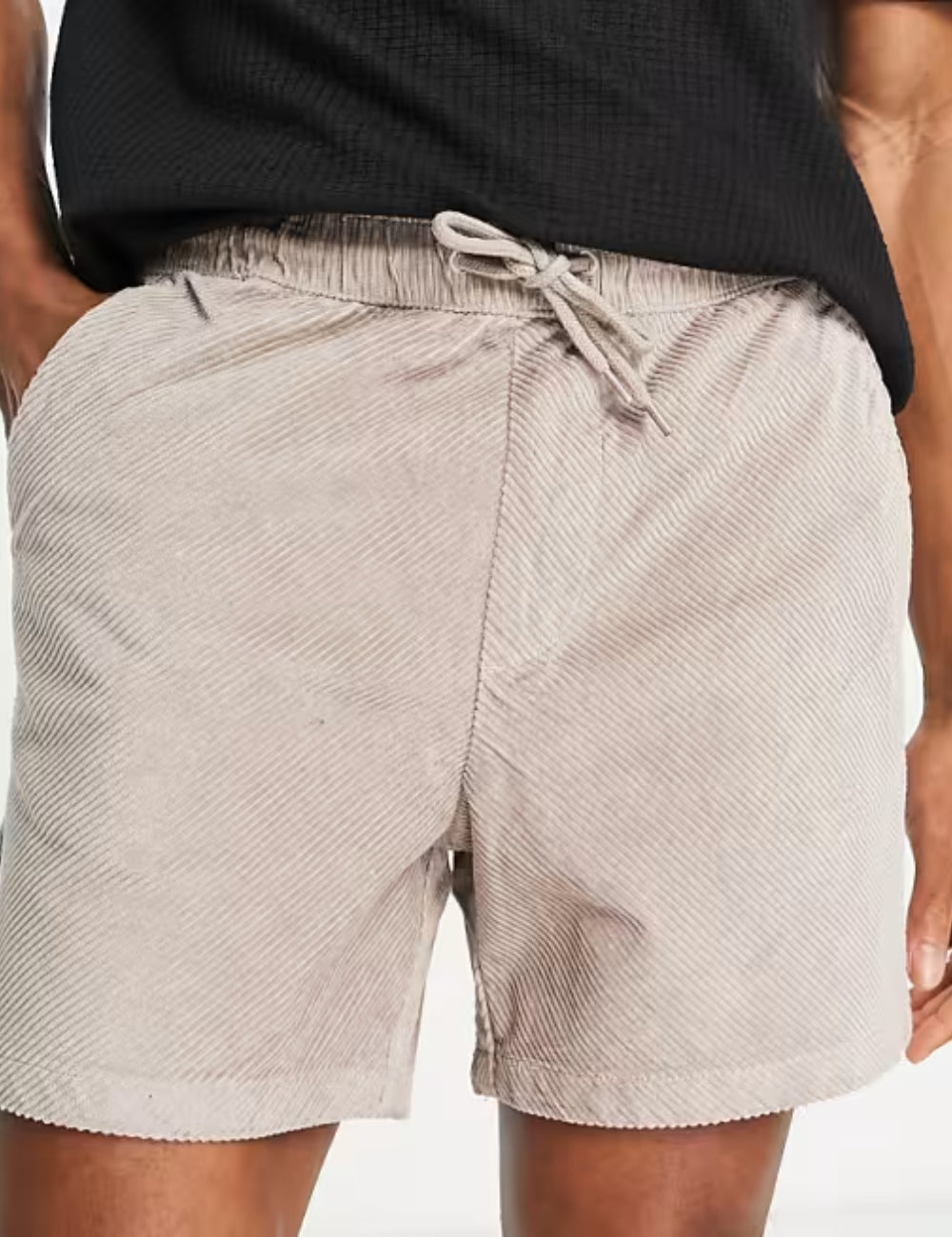 Pantaloni scurți ASOS, maro