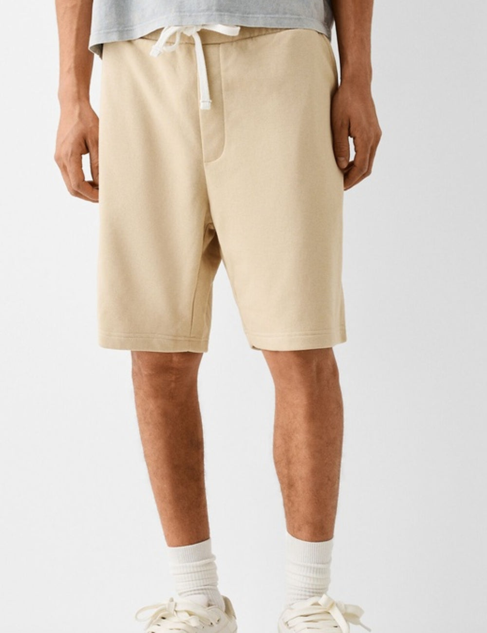 Bershka bézs rövidnadrág