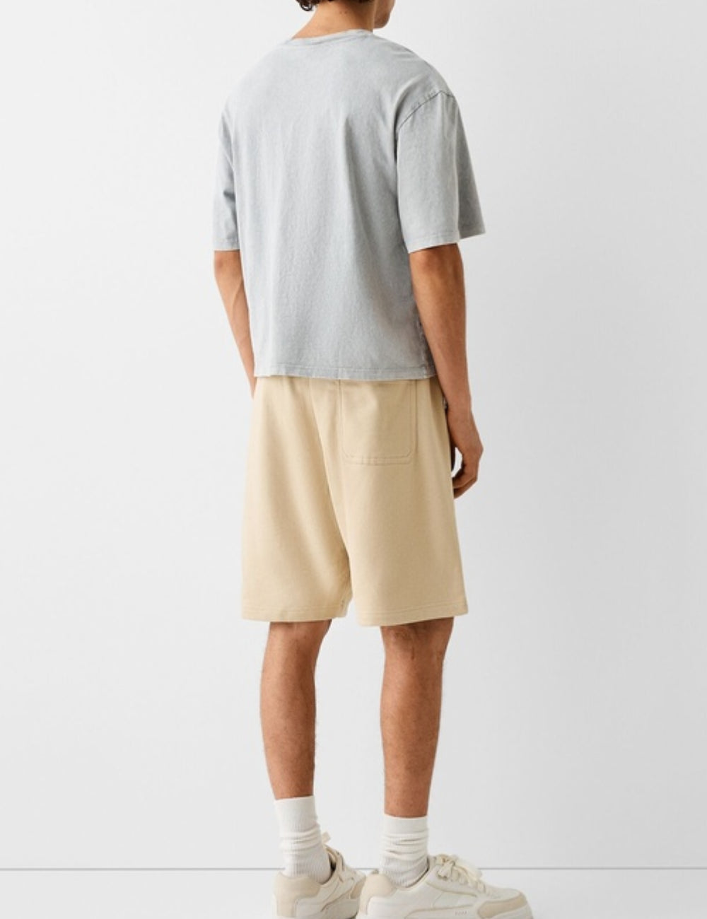 Bershka bézs rövidnadrág