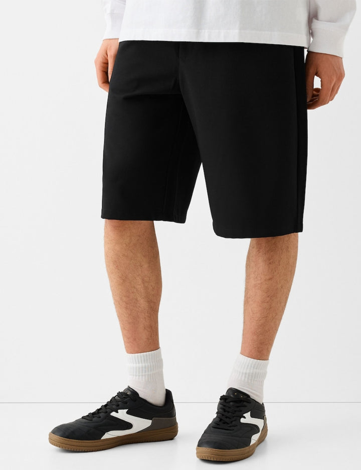 Bershka rövidnadrág, fekete