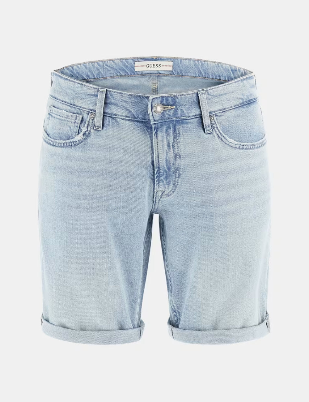 Pantaloni scurți de blugi Guess, albastru