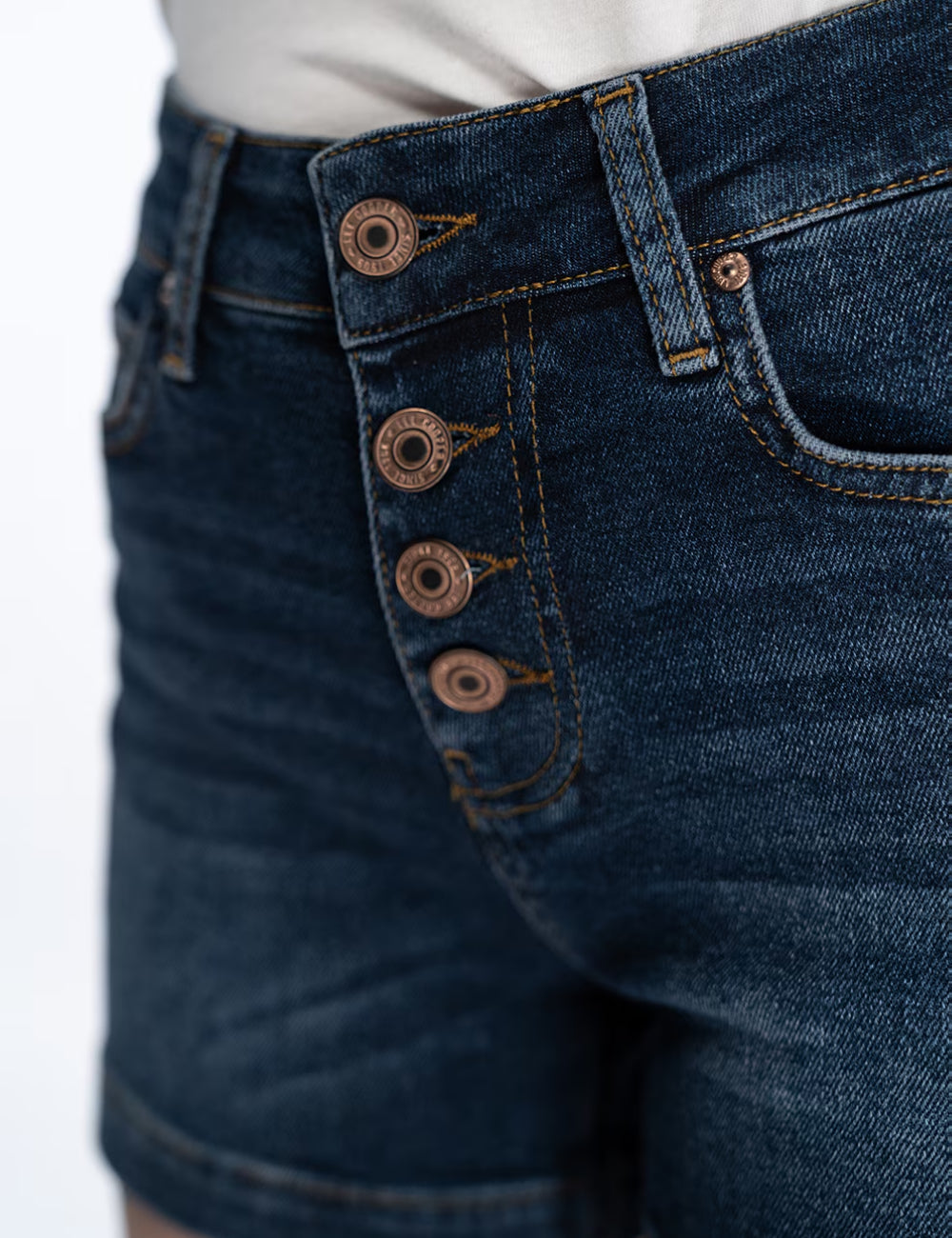 Lee Cooper kék farmer rövidnadrág