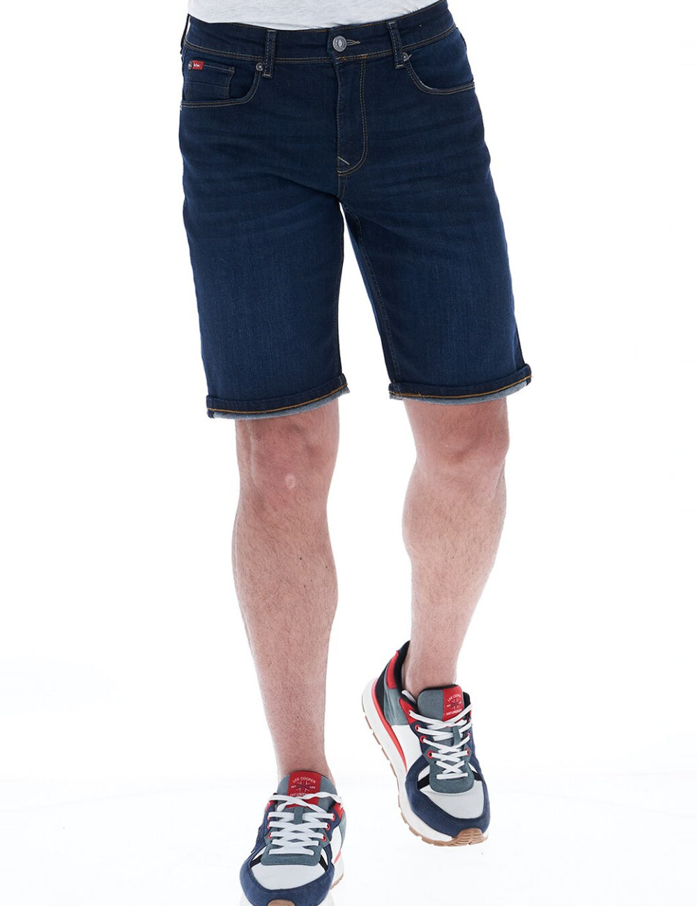 Lee Cooper sötétkék farmer rövidnadrág