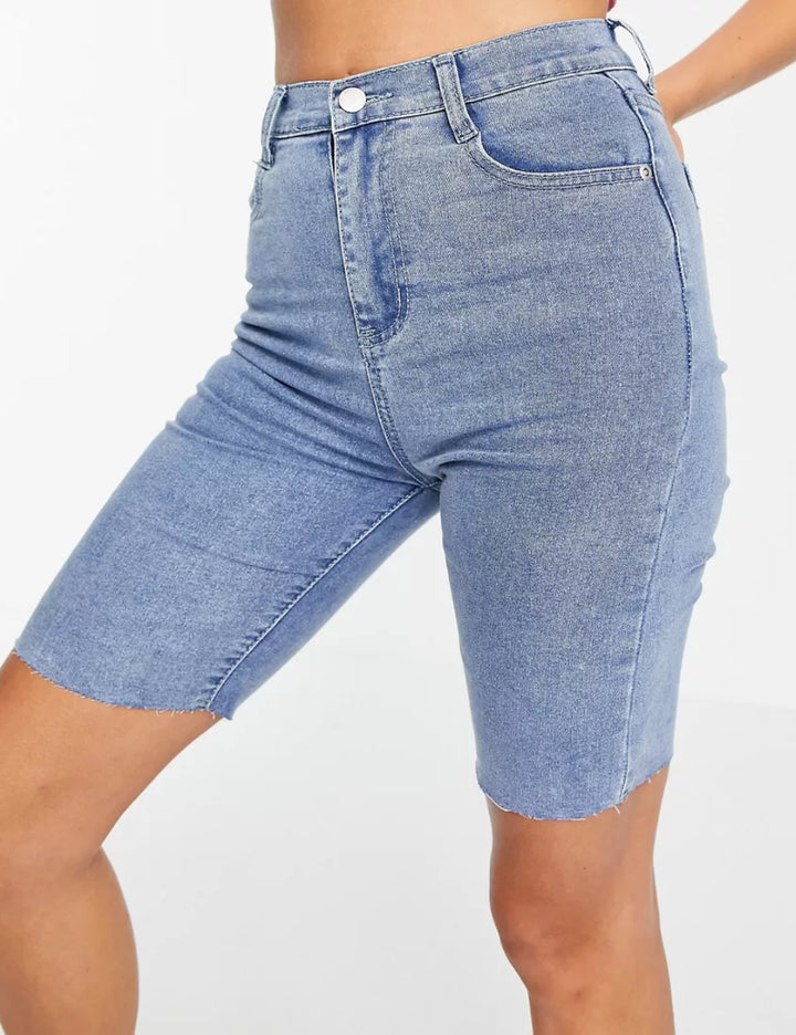 Pantaloni scurți de blugi IN THE STYLE, albastru