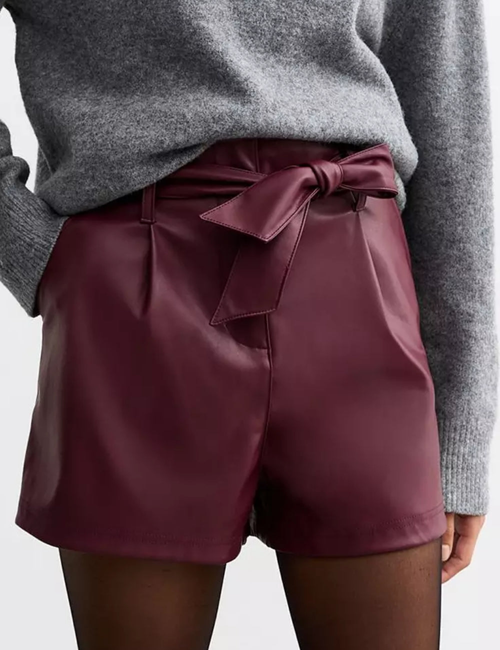 Pantaloni scurți New look, vișiniu