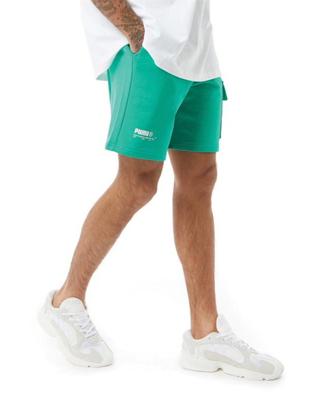 Pantaloni scurți Puma, verde