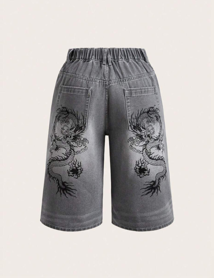 Shein Curve+ rövidnadrág, szürke