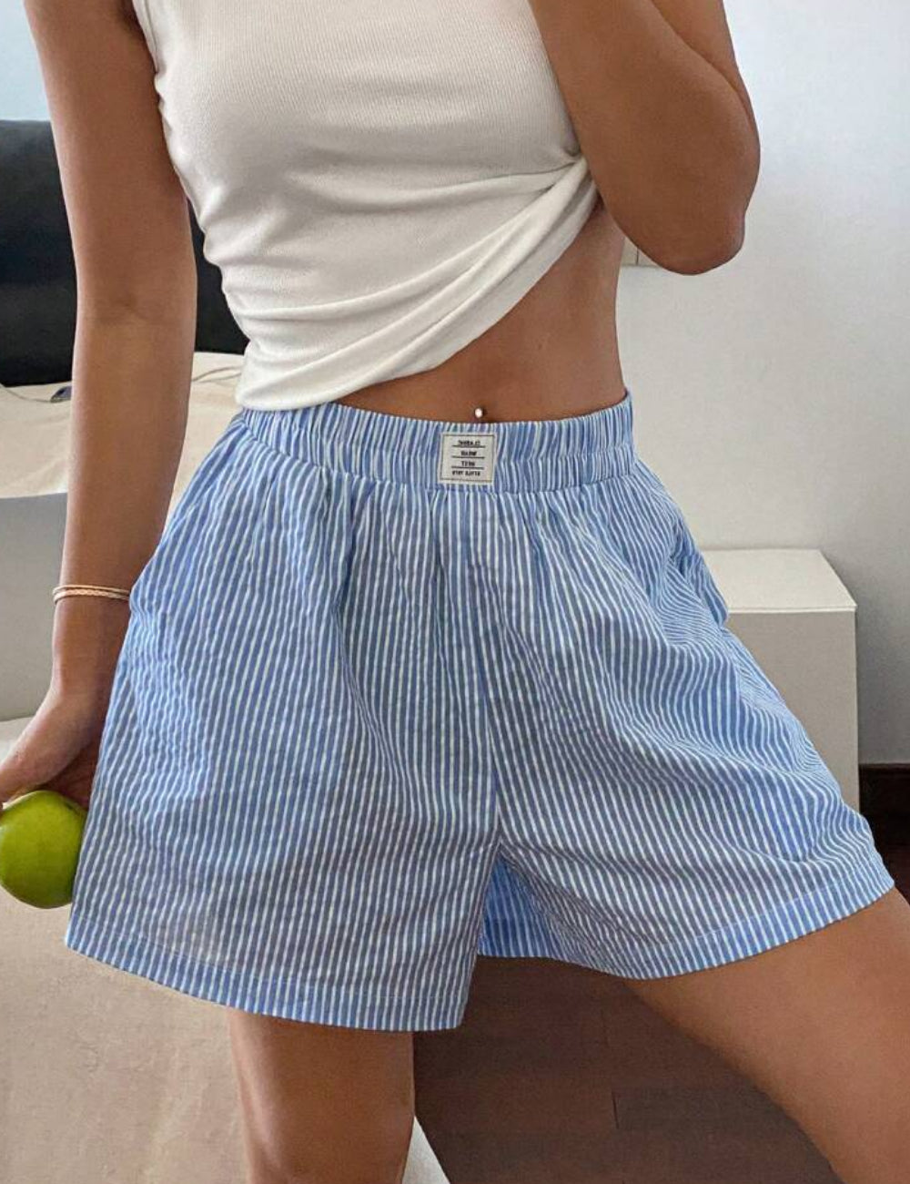 Pantaloni scurți Shein DAZY, mix culori