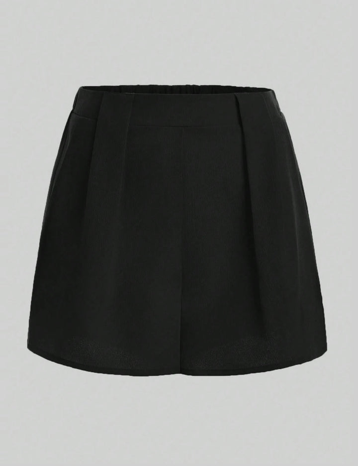 Pantaloni scurți SHEIN, negru