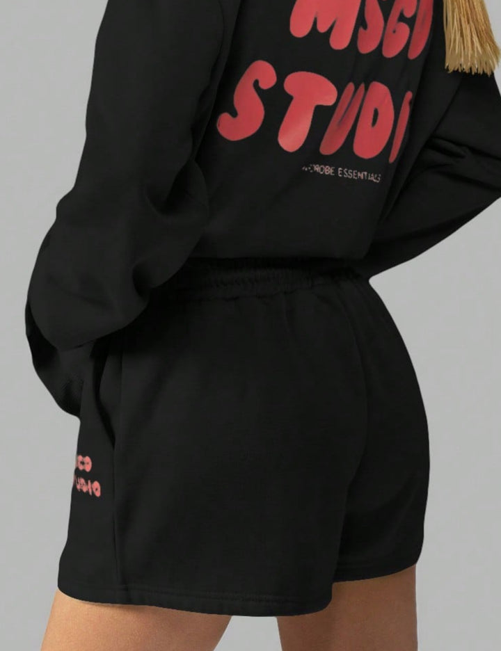 Pantaloni scurți Shein Missguided, negru