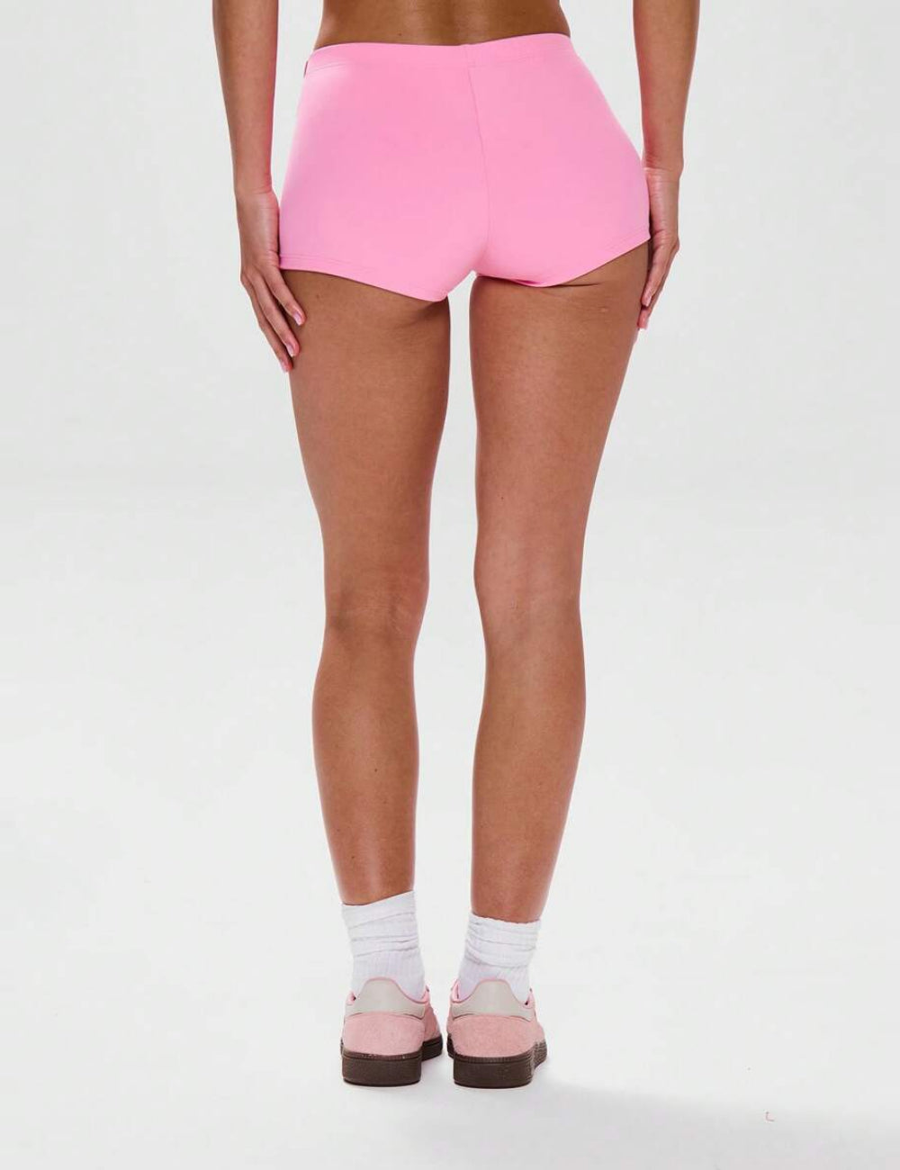 Pantaloni scurți Shein MUSERA, roz