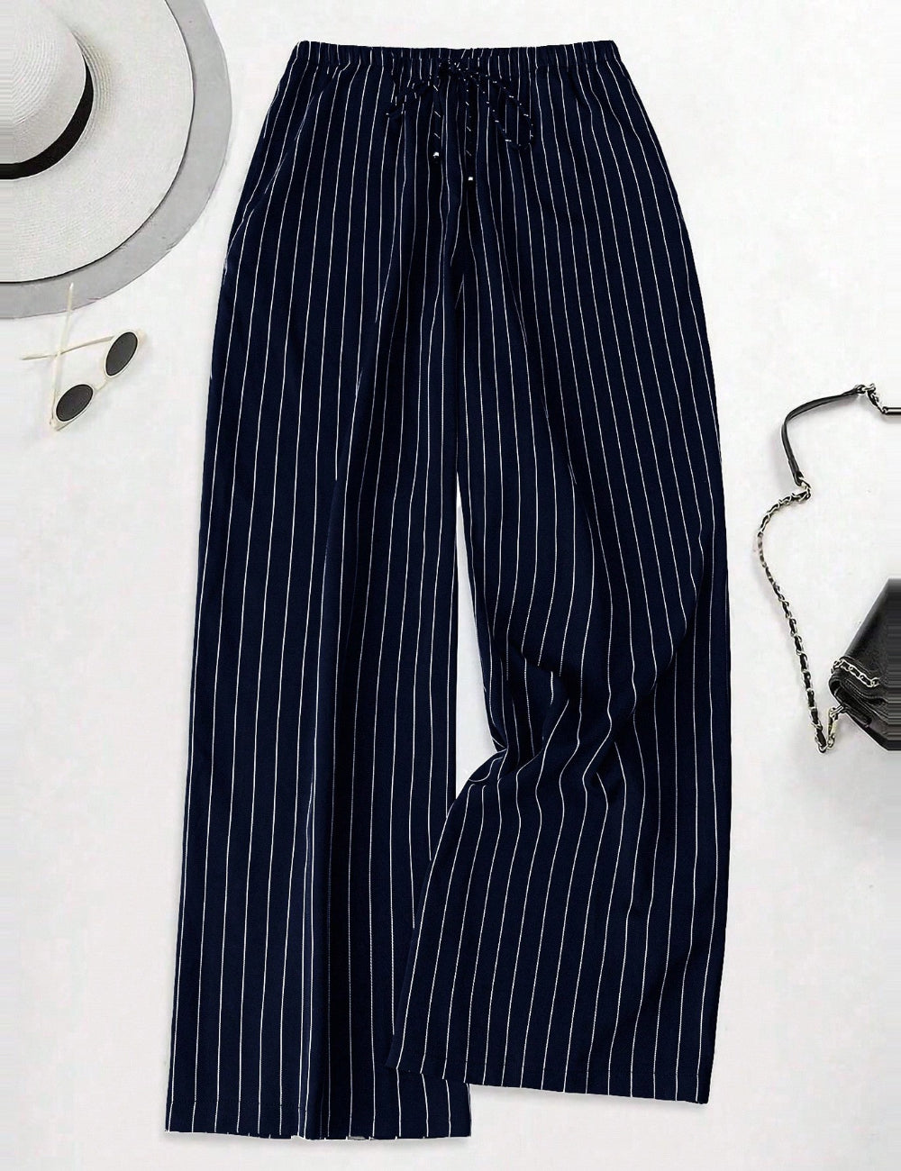 Shein Curve+ nadrág, kék