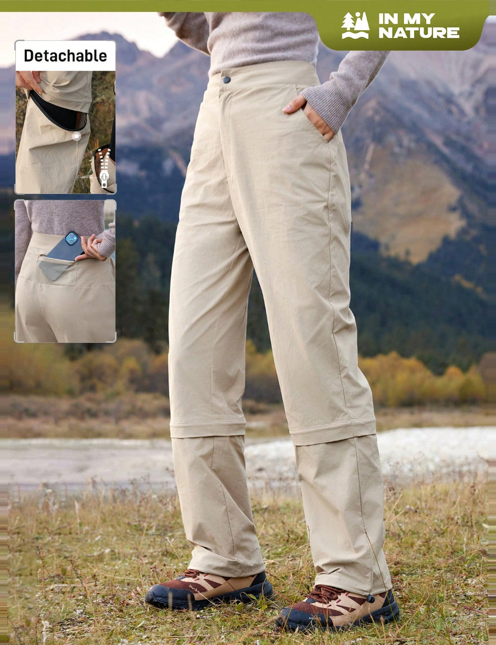 Pantaloni Shein, bej
