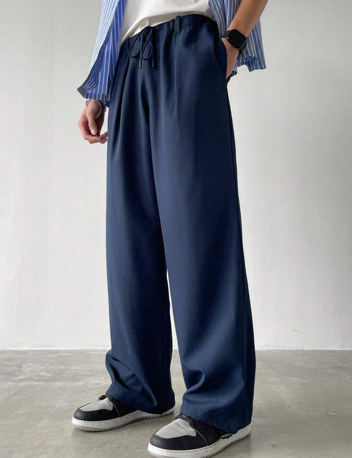 Shein MANFINITY sötétkék nadrág