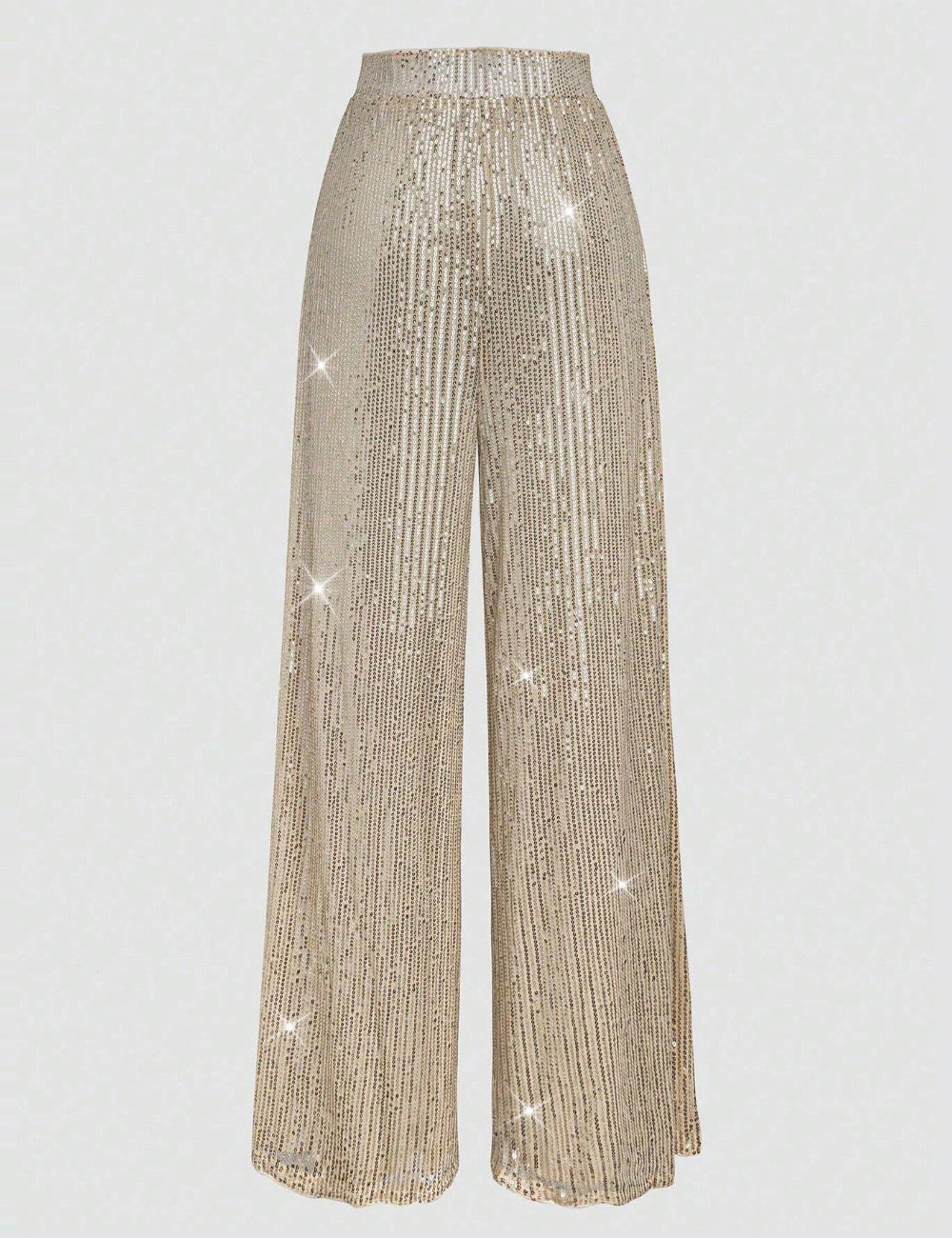 Shein Curve+ nadrág, bézs