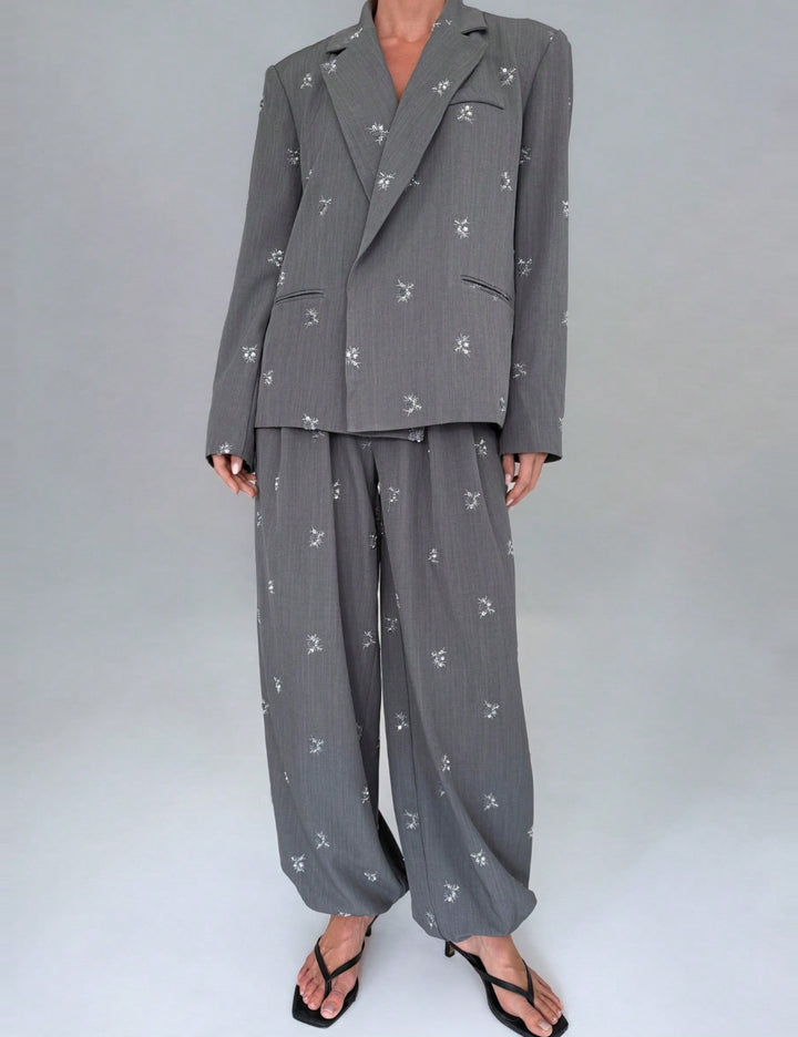 Pantaloni Shein, gri