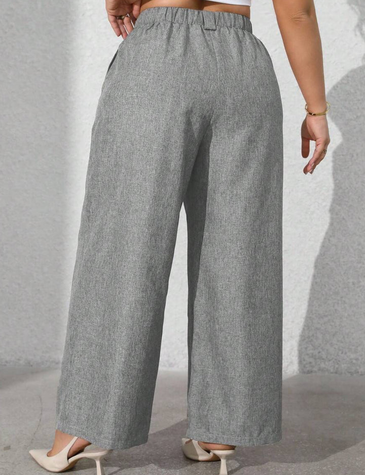 Shein Curve+ nadrág, szürke