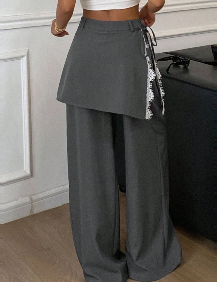 Shein DAZY nadrág, szürke