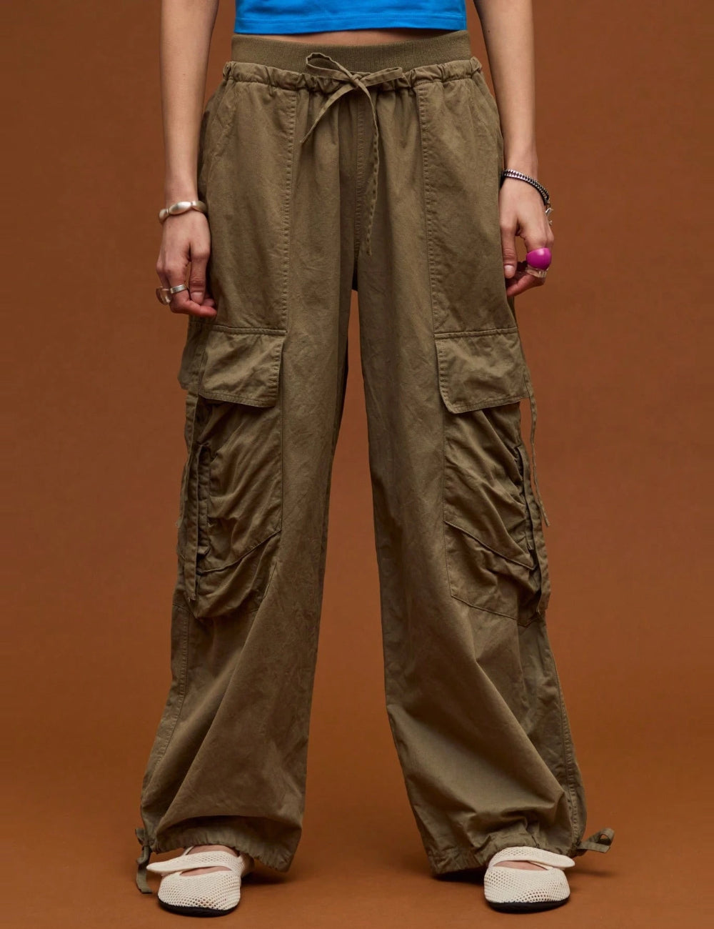 Pantaloni Shein, kaki
