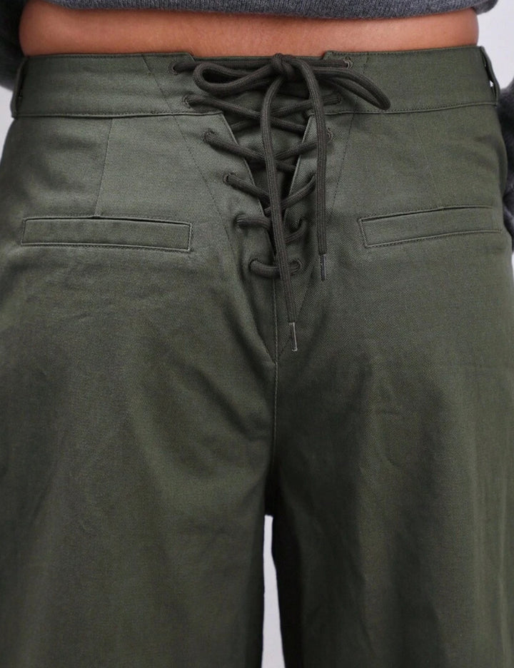 Shein nadrág, khaki