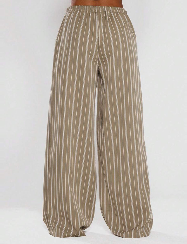 Shein MUSERA nadrág, khaki