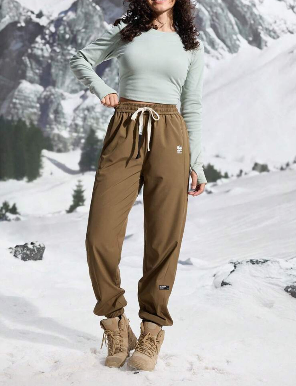 Shein nadrág, khaki