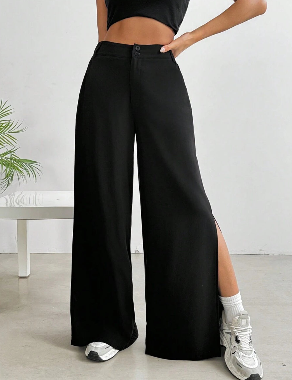 Pantaloni Shein, negru