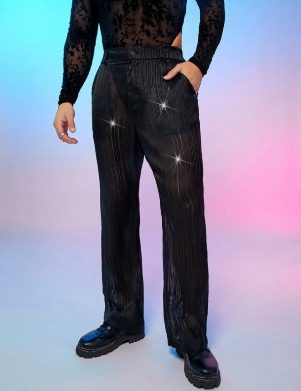 Pantaloni Shein, negru