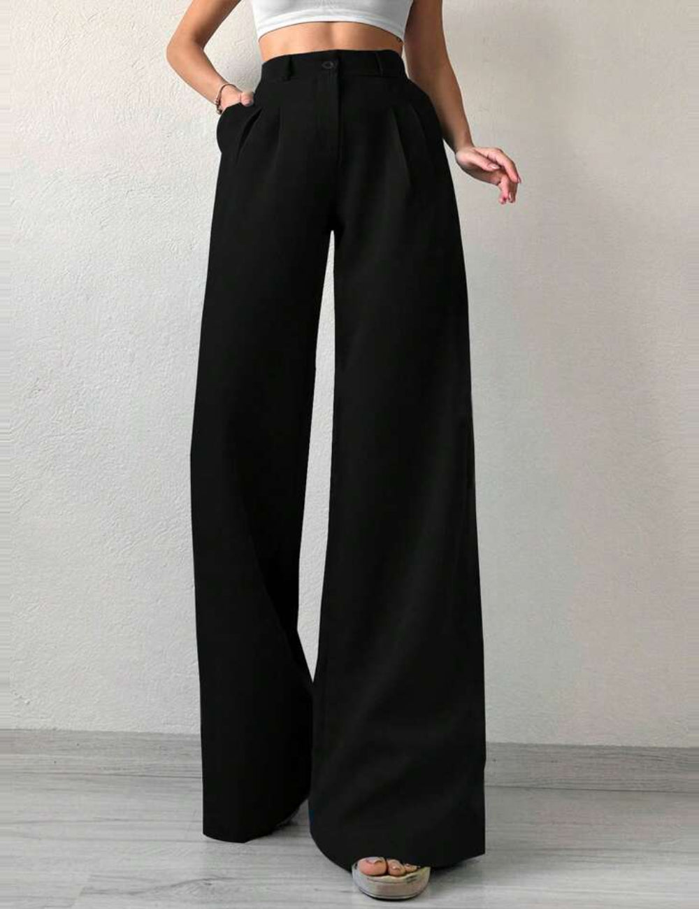 Pantaloni Shein, negru