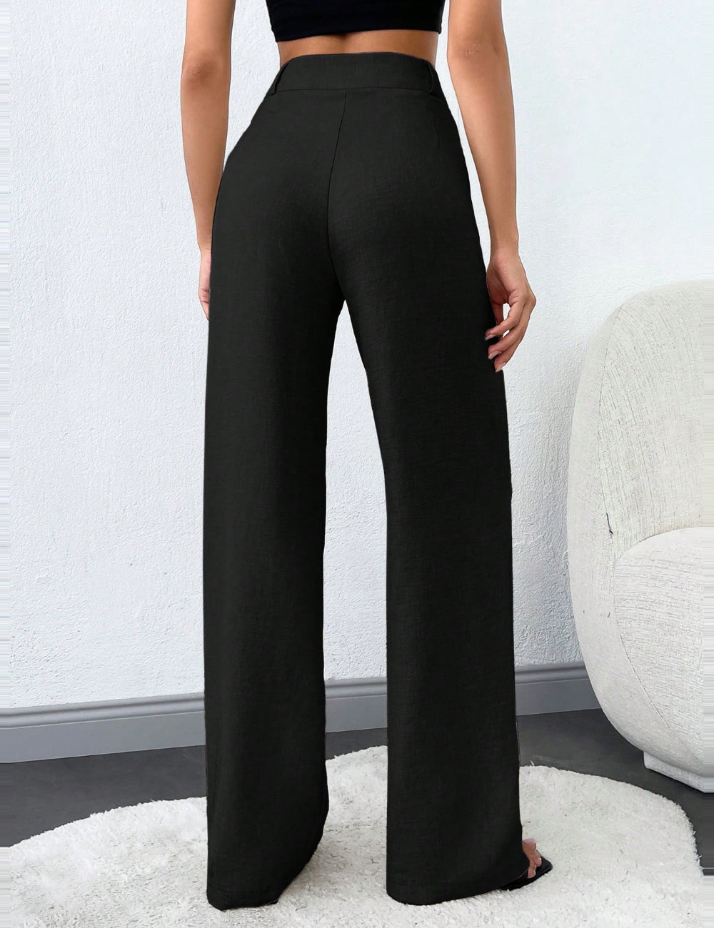 Pantaloni Shein, negru