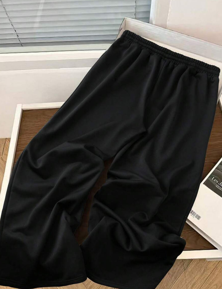 Shein Curve+ nadrág, fekete