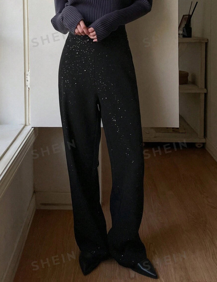 Shein nadrág, fekete