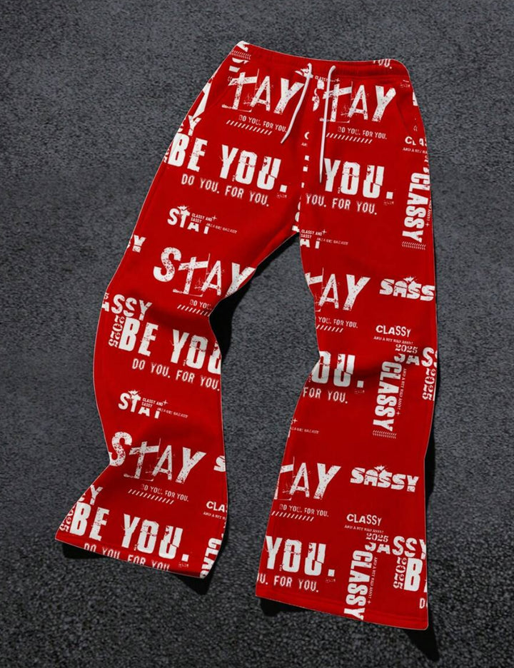 Pantaloni Shein, roșu