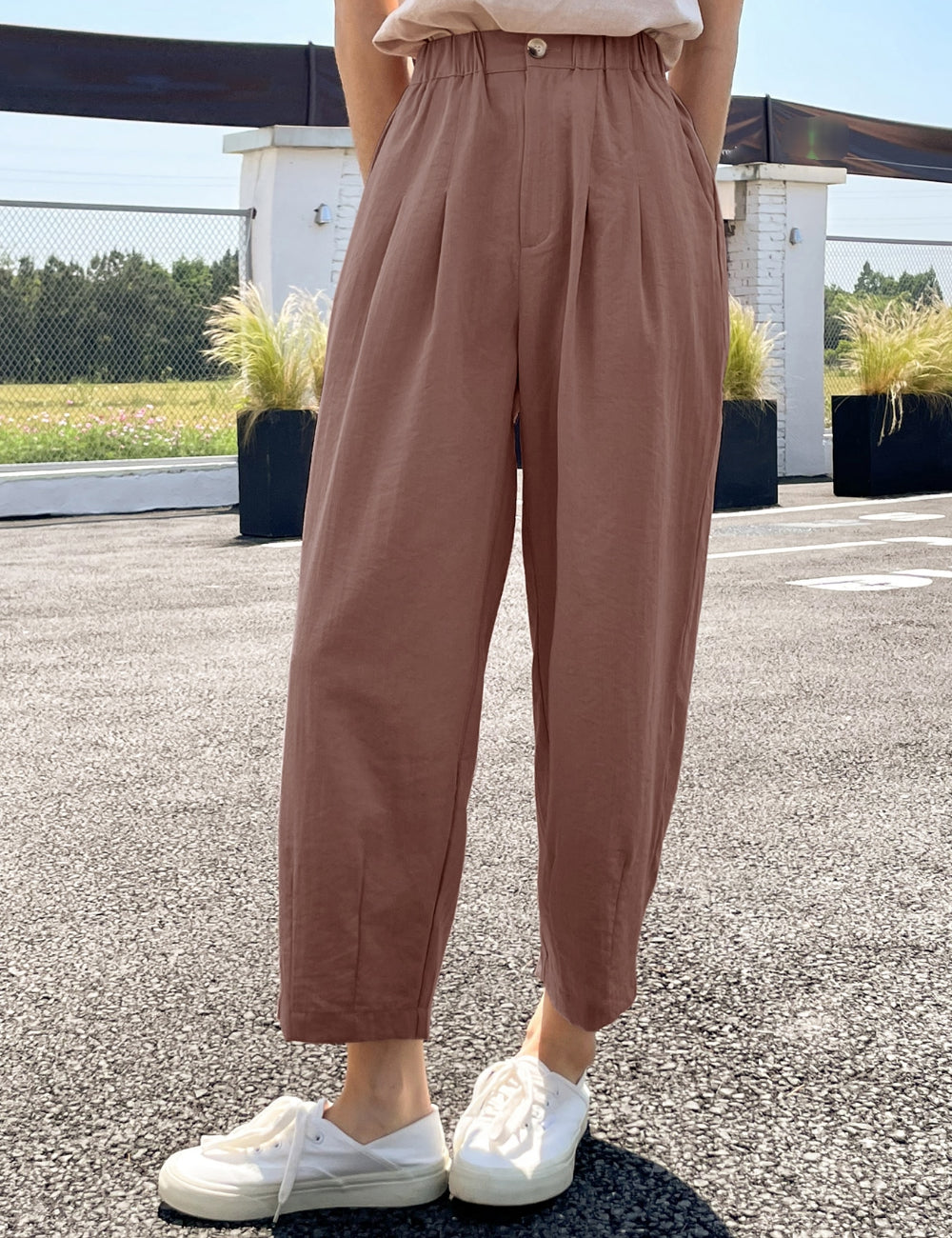 Pantaloni Shein DAZY, roz