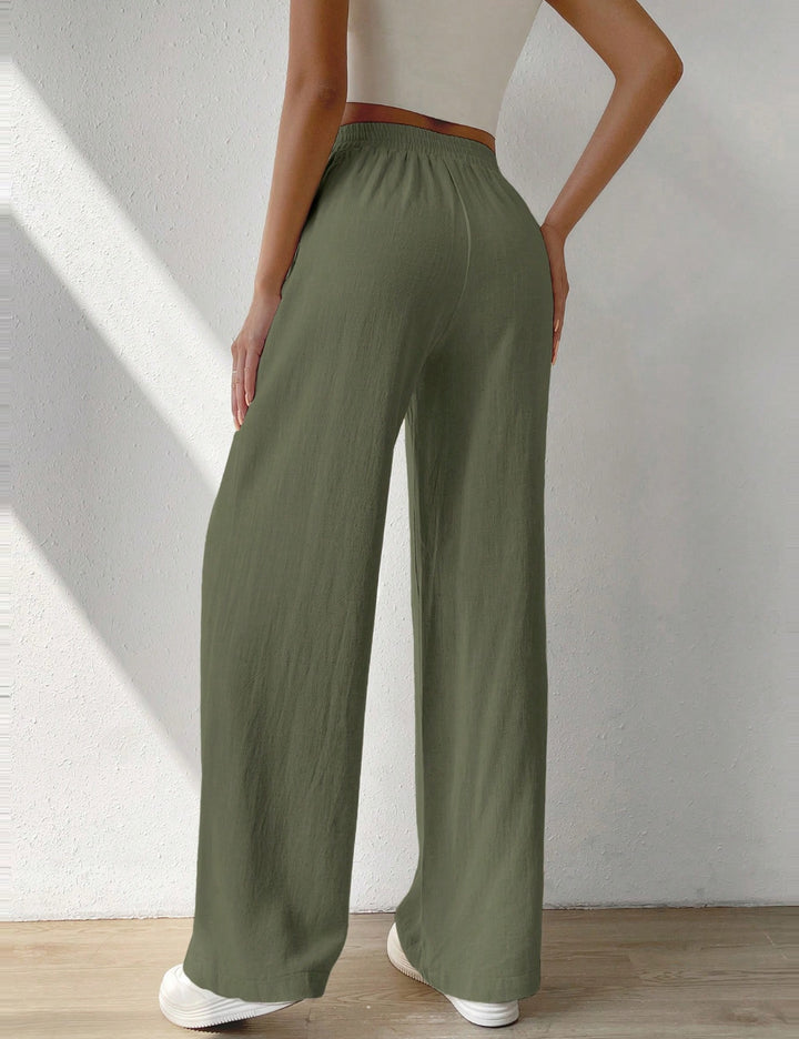 Shein Curve+ nadrág, zöld