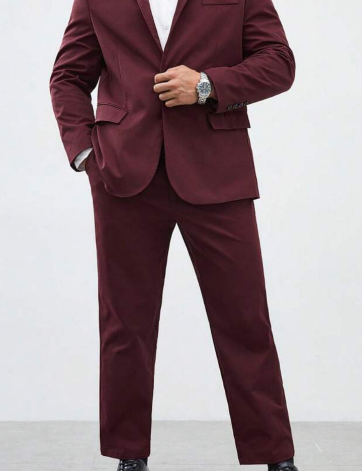 Pantaloni Shein, vișiniu