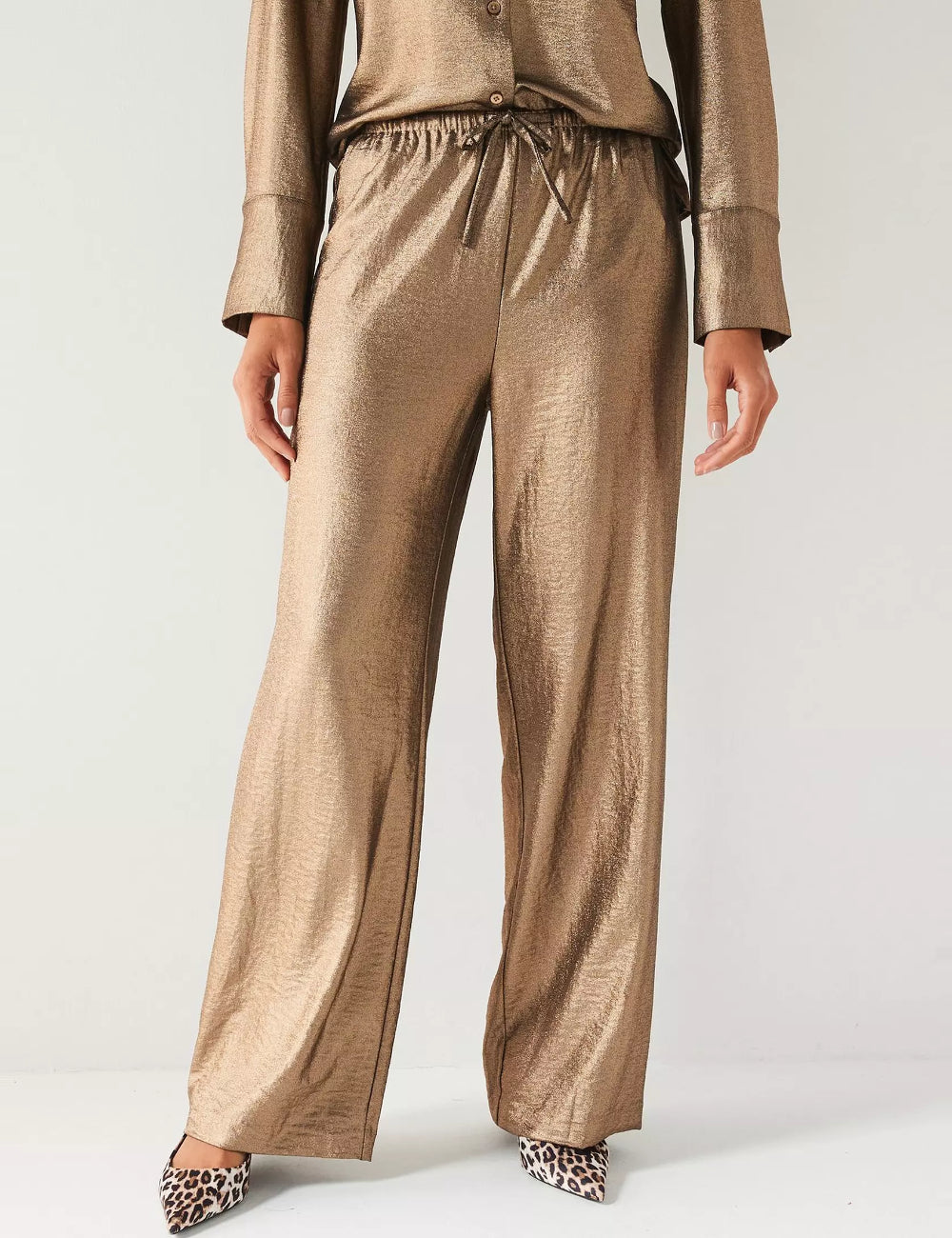 Pantaloni V by Very, auriu