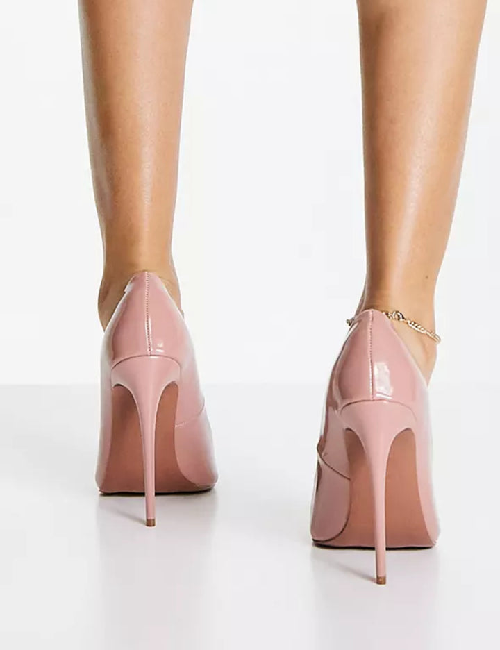 ASOS púderrózsaszín magassarkú cipő