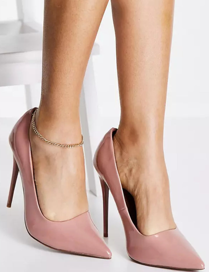ASOS púderrózsaszín magassarkú cipő