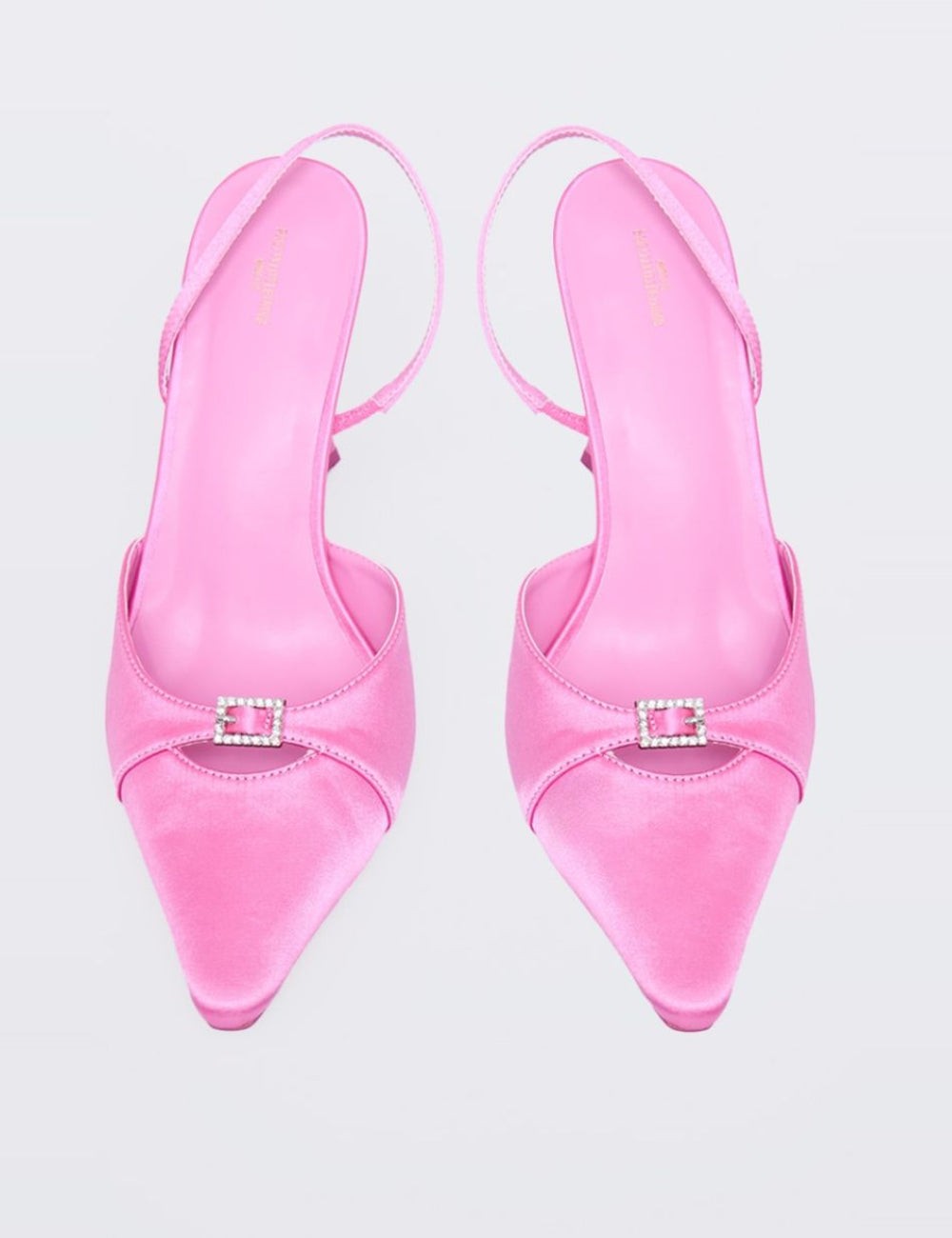PRETTYLITTLETHING magassarkú cipő, rózsaszín