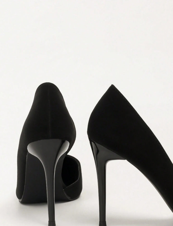 Pantofi cu toc Shein, negru