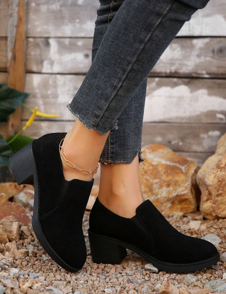 Pantofi cu toc Shein, negru