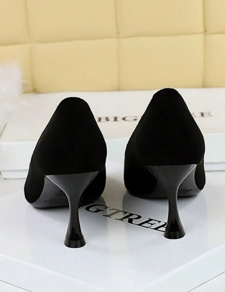 Pantofi cu toc Shein, negru