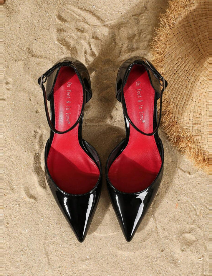 Pantofi cu toc Shein, negru