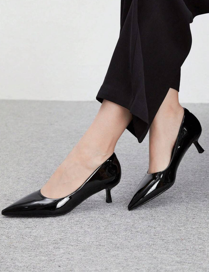 Pantofi cu toc Shein, negru